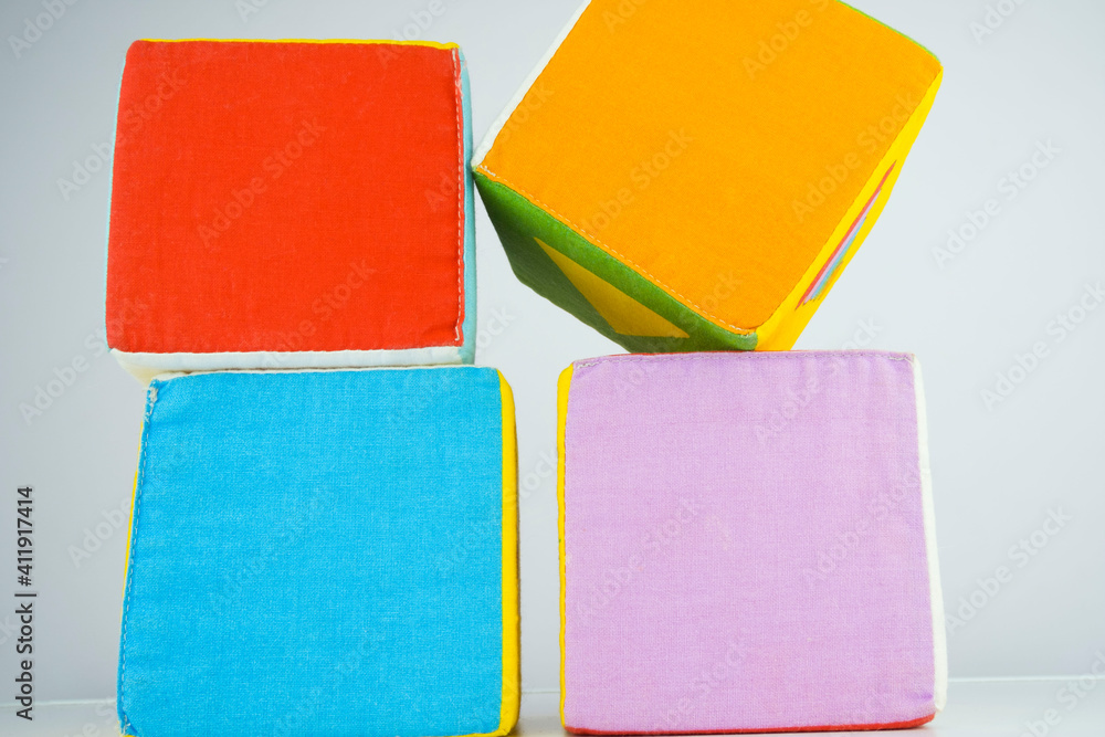 children's soft colorful cubes, children's holidays, toys, educational games. children's soft colorful cubes, children's holidays, toys, educational games.