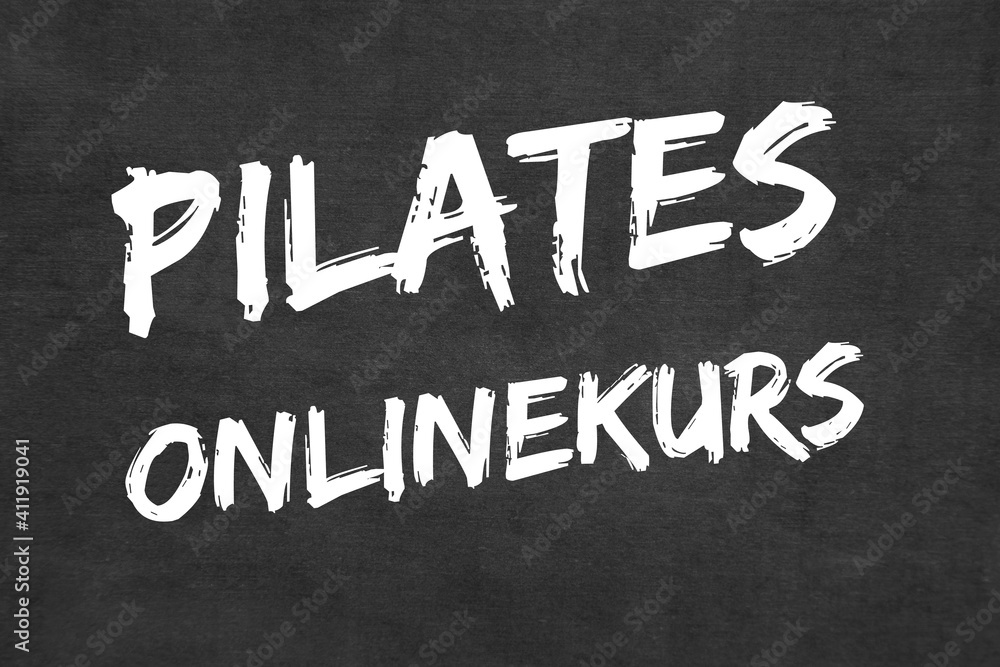 Fototapeta premium Onlinekurs Pilates
