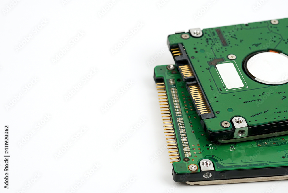 2.5 inch harddisk drives (HDD) on the white background.Top view.
2.5 inch harddisk drives (HDD) on the white background.Top view.
