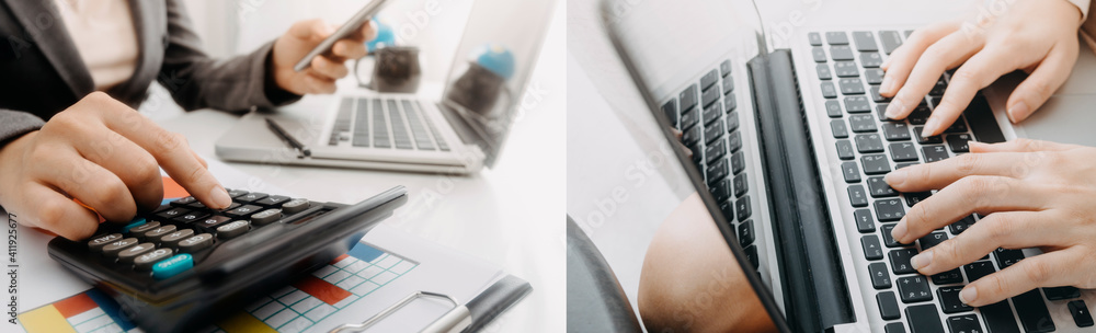 businesswoman hand using smart phone, tablet payments and holding credit card online shopping, omni channel, digital tablet docking keyboard computer at office in sun light businesswoman hand using smart phone, tablet payments and holding credit card online shopping, omni channel, digital tablet docking keyboard computer at office in sun light