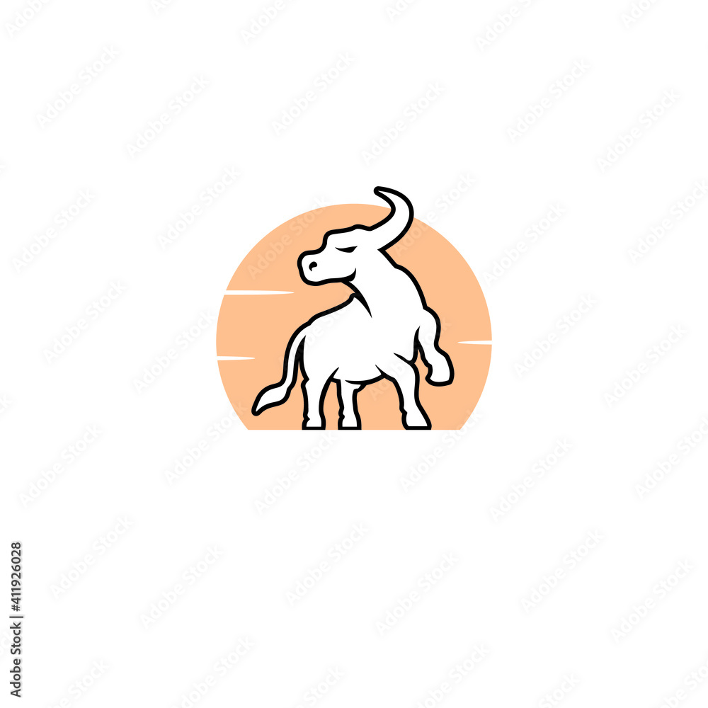 Elegance vector illustration of bull logo,
buffalo cow ox bull logo design inspiration. Elegance vector illustration of bull logo,
buffalo cow ox bull logo design inspiration.