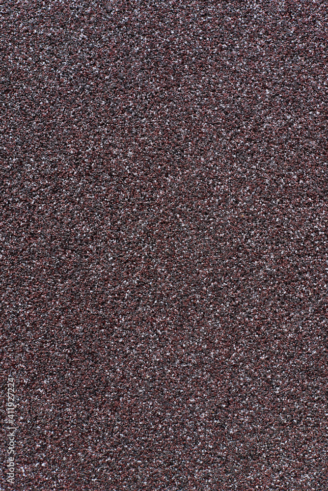 Fototapeta premium Dark purple wall texturesmall pebble rough surface background tadelakt and technique ecologic and natural