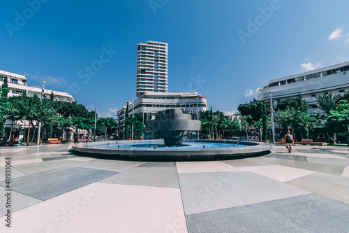 Tel Aviv, Israel - August 15, 2020: Dizengoff Square, Tel Aviv photo