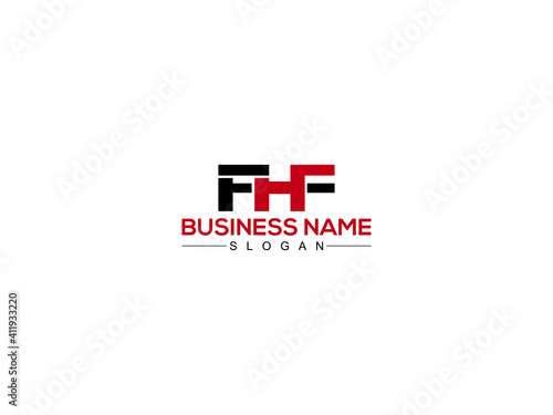 FHF Logo And Illustrations icon For Business photo