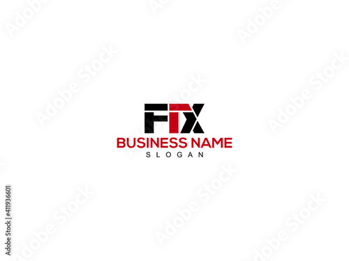 FIX Logo Letter Vector For Brand