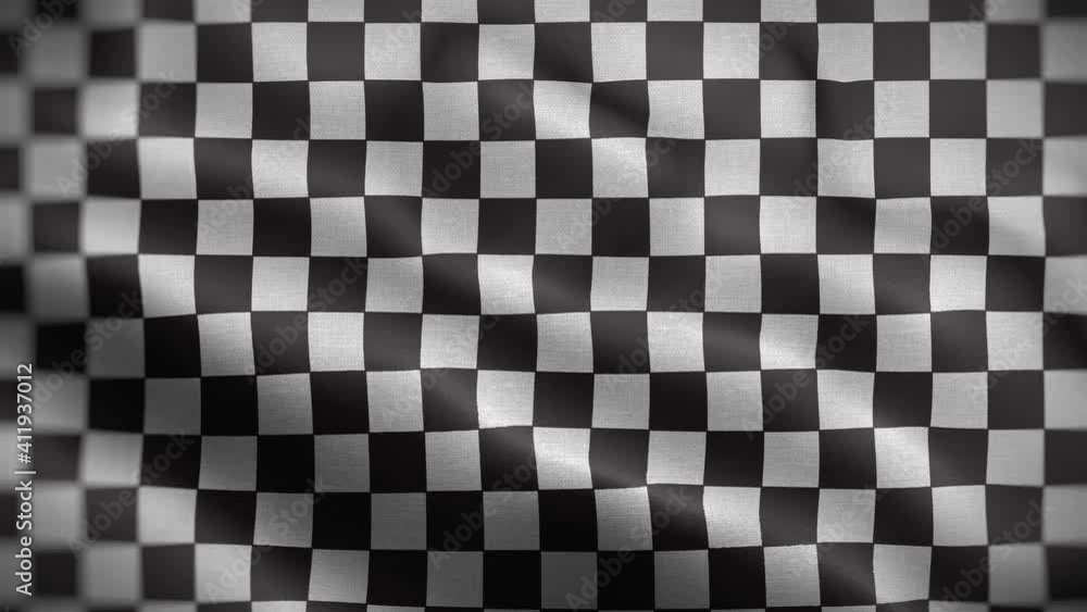 Race Flag Flag Loop Background 4K Race Flag Flag Loop Background 4K