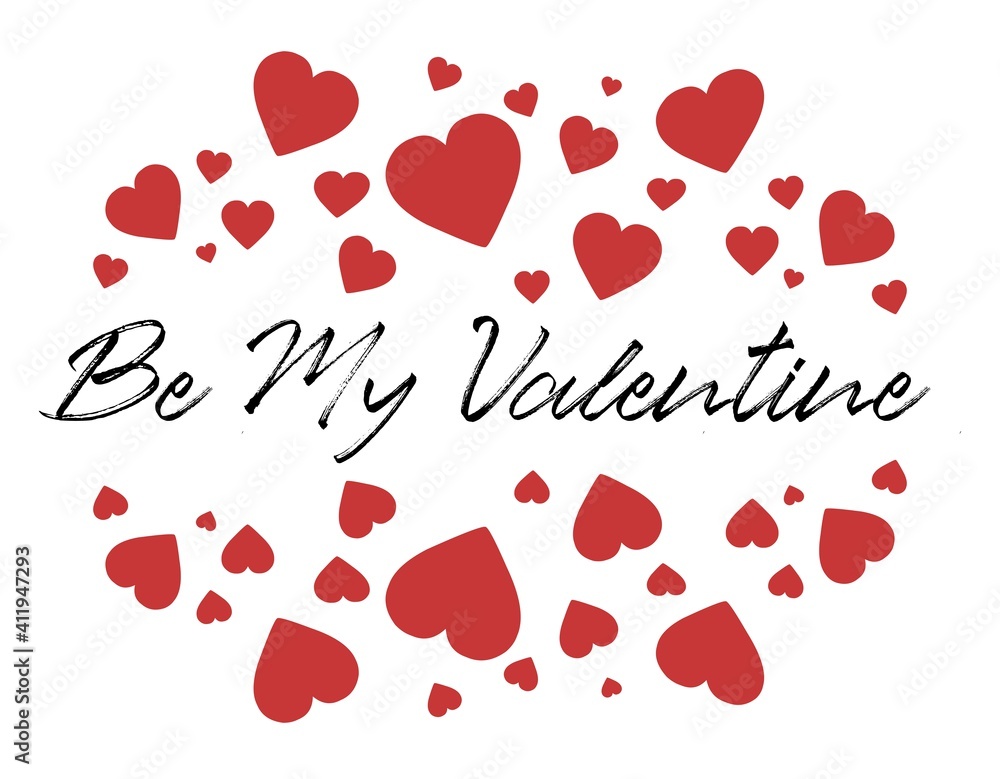 Valentine's day gift cart with be my valentine text. Love related items. Home decoration printable. Decleration of love. invitation Valentine's day gift cart with be my valentine text. Love related items. Home decoration printable. Decleration of love. invitation