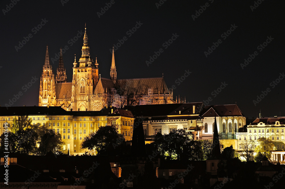 Prague, St Vitus cathedral, Czech Republic, Central Bohemia, Europe