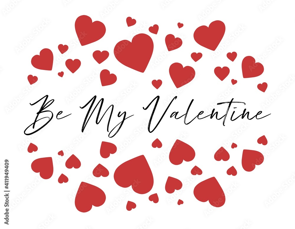 Valentine's day gift cart with be my valentine text. Love related items. Home decoration printable. Decleration of love. invitation Valentine's day gift cart with be my valentine text. Love related items. Home decoration printable. Decleration of love. invitation