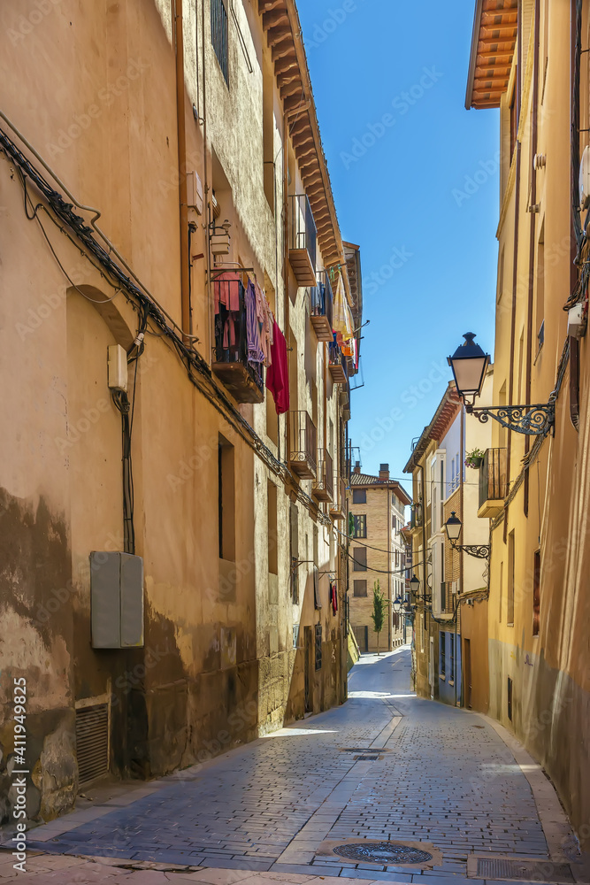 Street in Huesca, Spain