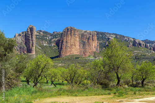 Mountain in Aragon, Spain photo