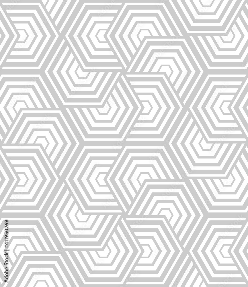 Vector geometric seamless pattern.Modern geometric background with hexagonal tiles. Vector geometric seamless pattern.Modern geometric background with hexagonal tiles.