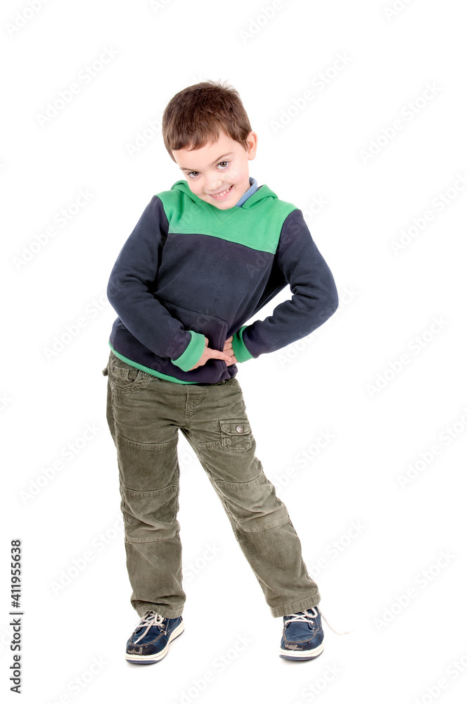 Naklejka premium little boy