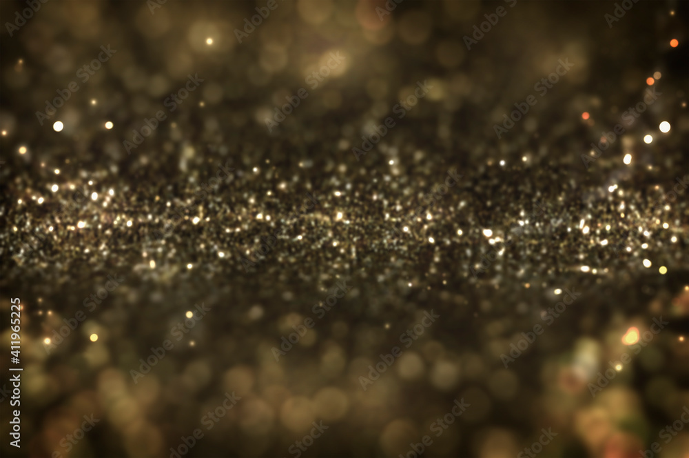 Glitter Gold Bokeh Glitter Gold Bokeh