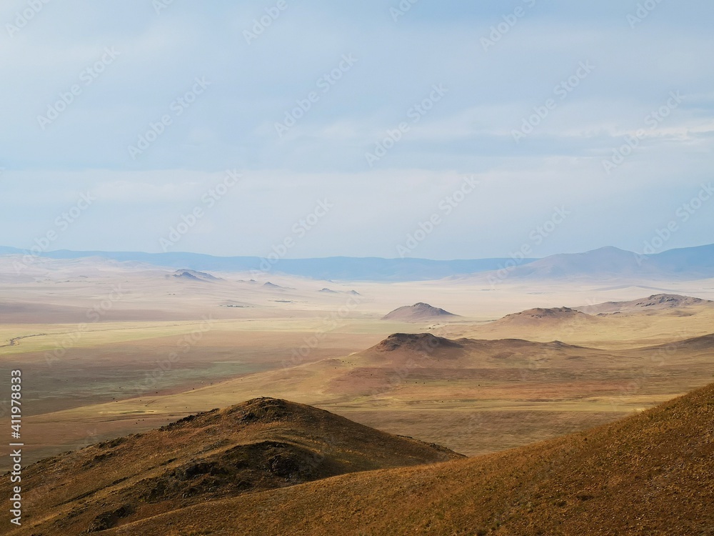 desert valley view