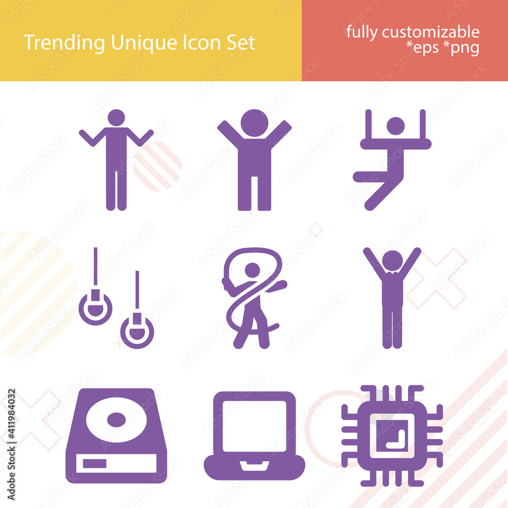 Simple set of weapons system related filled icons. Simple set of weapons system related filled icons.