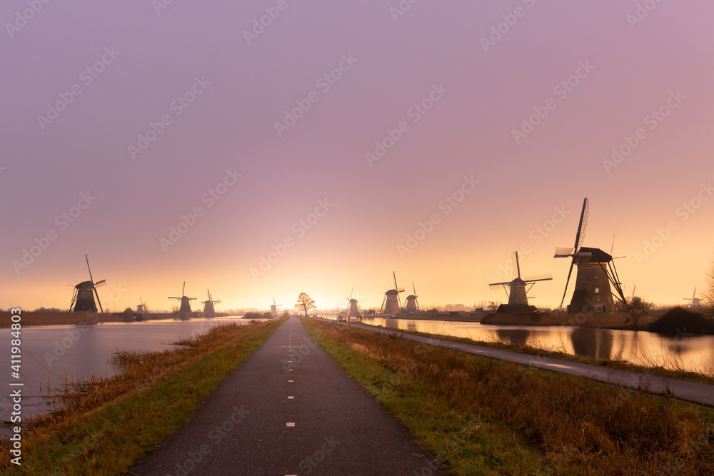 Kinderdijk Dutch Windmills