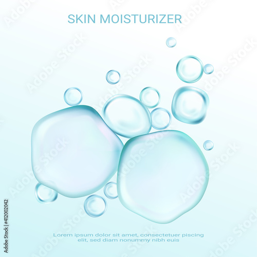 Moisturizing cosmetic product. 