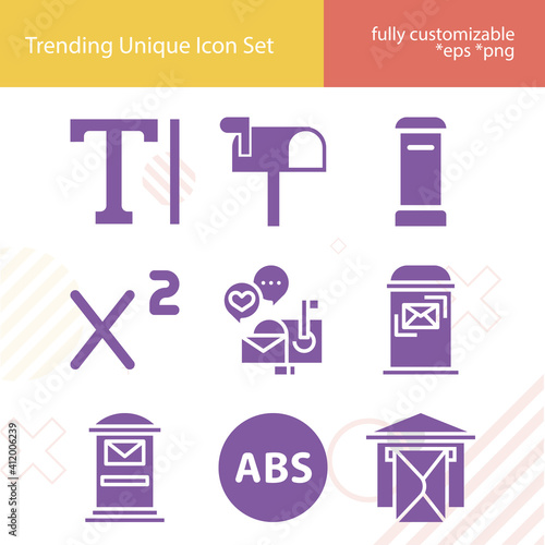 Simple set of indians related filled icons.