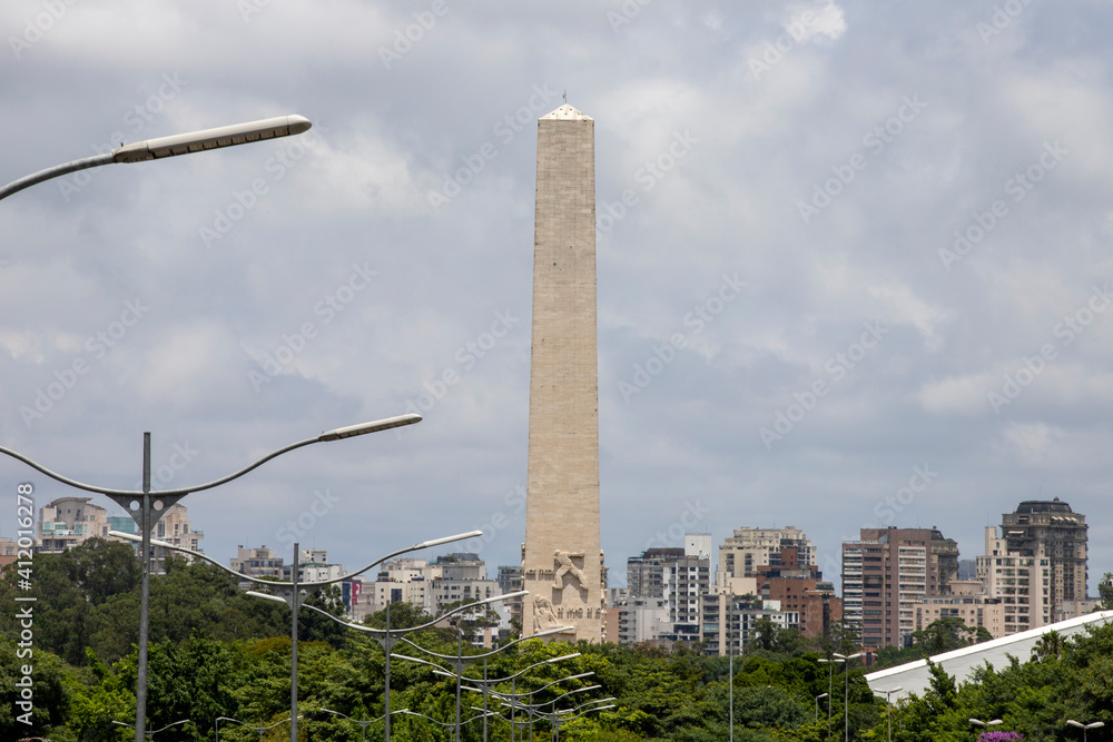 Obelisco do Ibirapuera or Obelisk of Sao Paulo, Brazil
