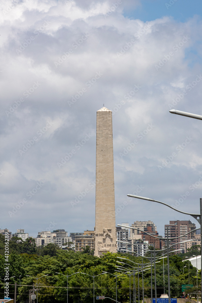 Obelisco do Ibirapuera or Obelisk of Sao Paulo, Brazil