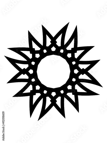 Abstrakte Sonne Cool 