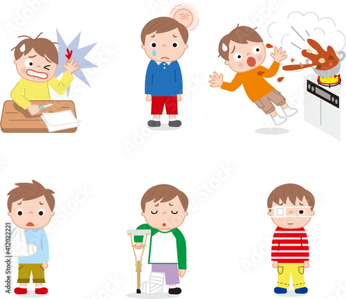 男の子怪我色々セット

