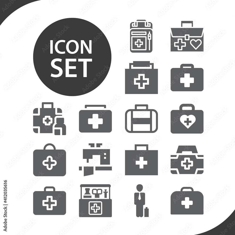 Simple set of sewing related filled icons. Simple set of sewing related filled icons.