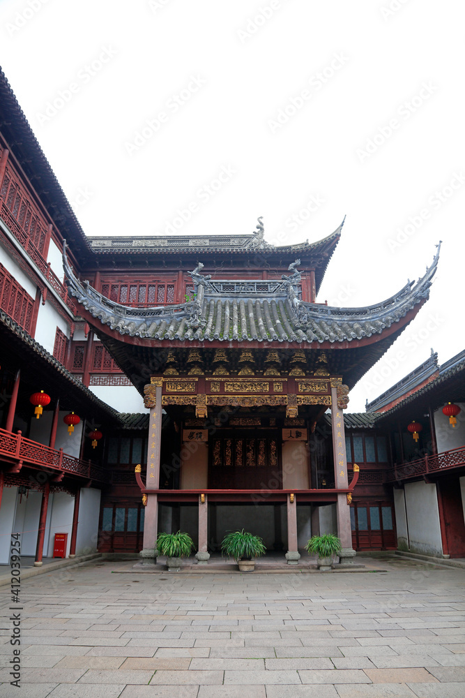 China classical architecture in Yu Garden, Shanghai, China China classical architecture in Yu Garden, Shanghai, China