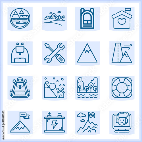 Sustain  related simple set. 16  lineal