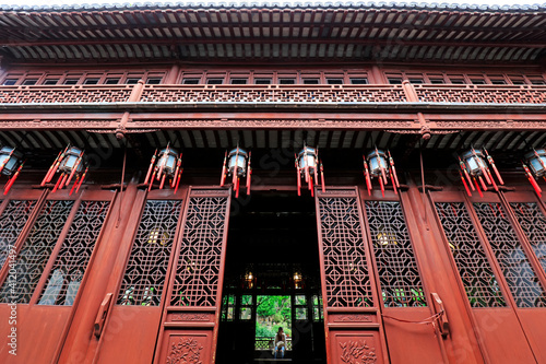Photography China classical architecture in Yu Garden, Shanghai, China