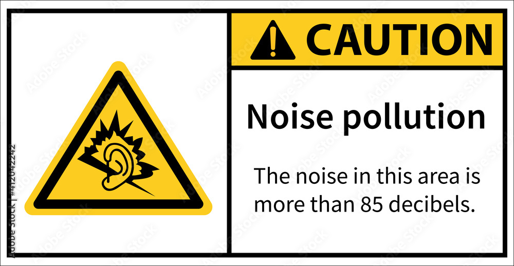 Noise pollution warning Sound that is excessively loud. Noise pollution warning Sound that is excessively loud.