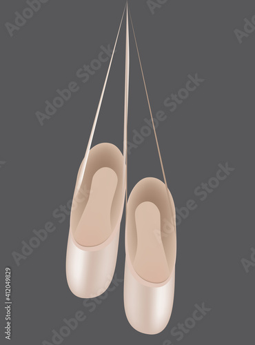 Professional shoes for ballet