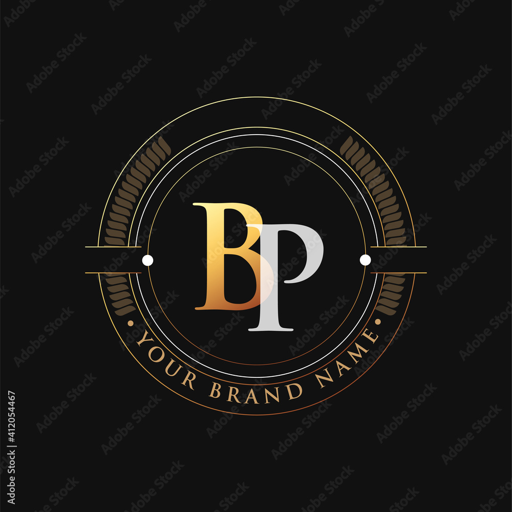 BP Monogram Logo Design V6 Graphic by Greenlines Studios · Creative Fabrica