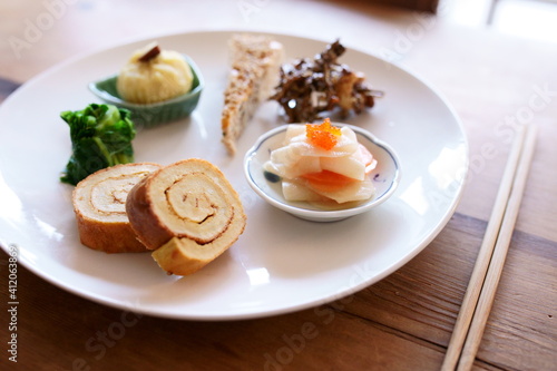 Japanese dishies for new year day