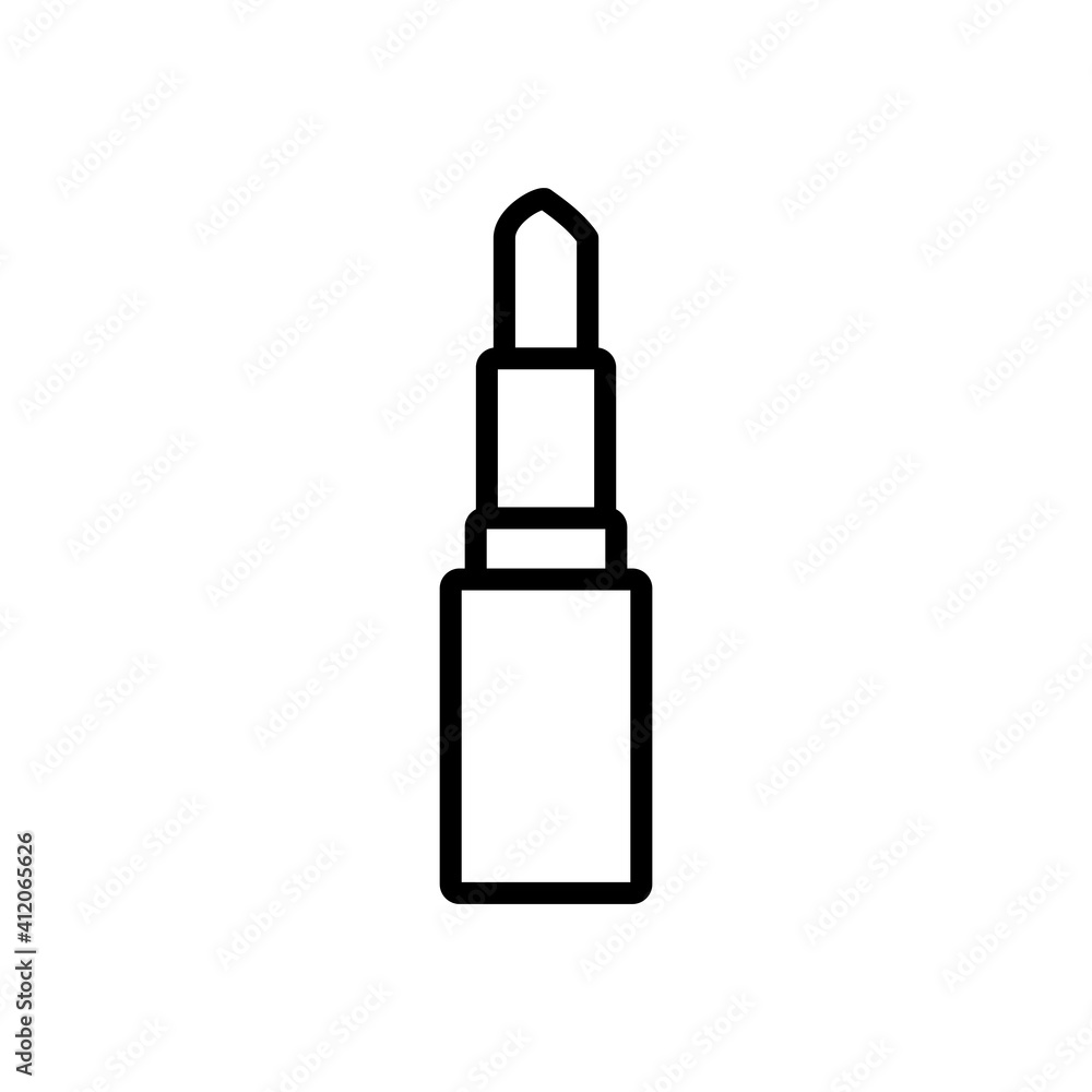 Lipstick Icon Design Vector Template Illustration Lipstick Icon Design Vector Template Illustration
