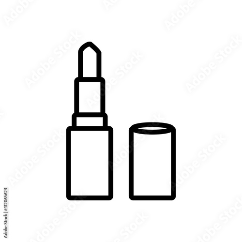 Lipstick Icon Design Vector Template Illustration