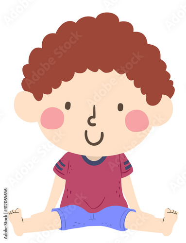 Kid Boy Position Legs Open ...