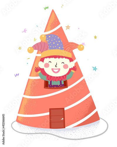 Kid Clown Costume Party Hat...