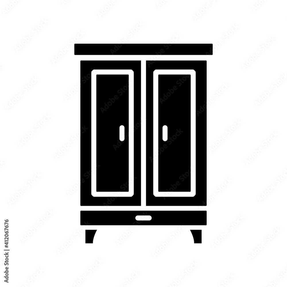 Cupboard,Wardrobe Icon Design Vector Template Illustration Cupboard,Wardrobe Icon Design Vector Template Illustration