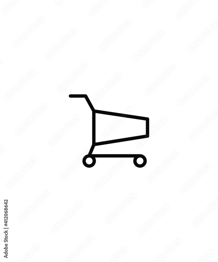 shopping cart icon,vector best line icon. shopping cart icon,vector best line icon.