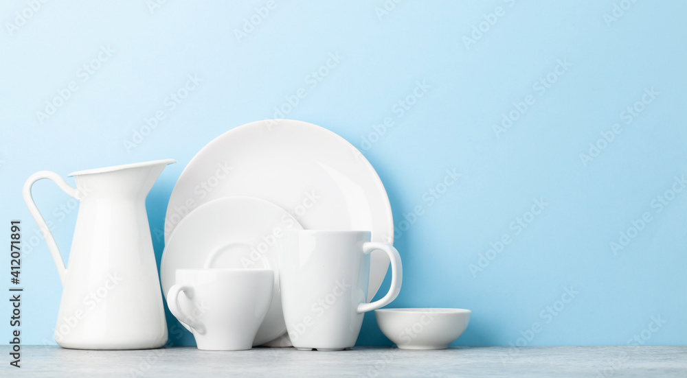 Kitchen utensils and dishes Kitchen utensils and dishes