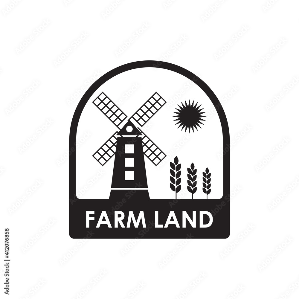 agriculture vector , farm logo vector