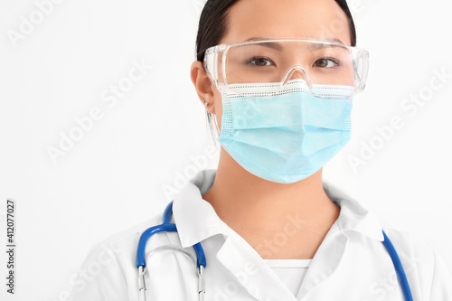 Portrait of female Asian do...