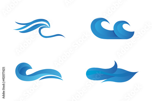 set of wave symbols