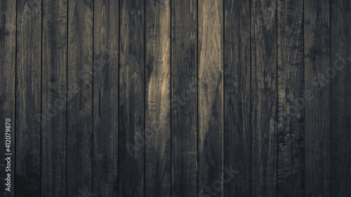 Dark wooden parquet, top view. Vintage background