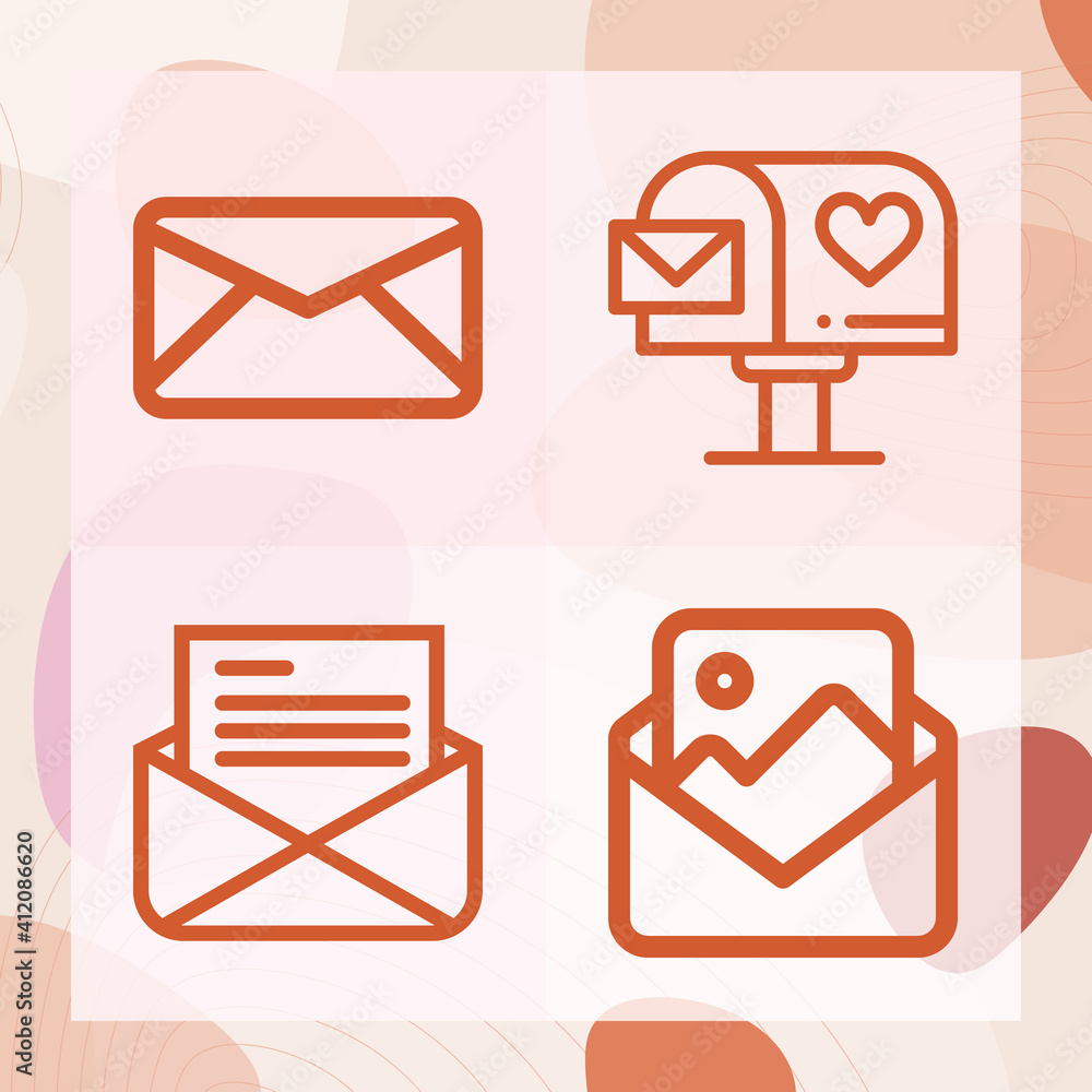 Simple set of get off related lineal icons Simple set of get off related lineal icons