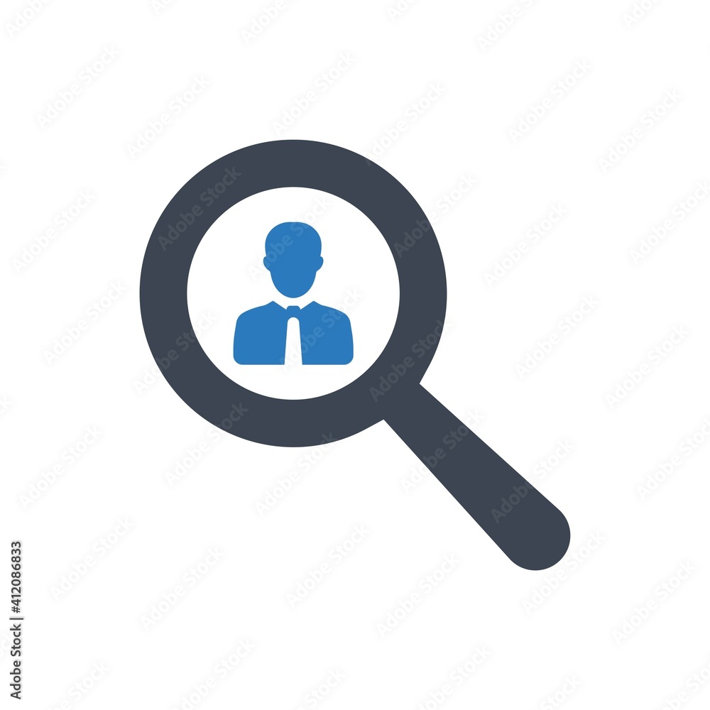 Employee recruitment icon Employee recruitment icon