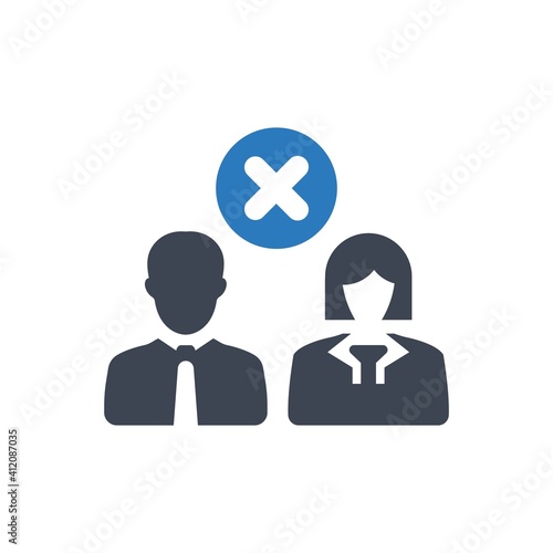 Rejection candidate icon