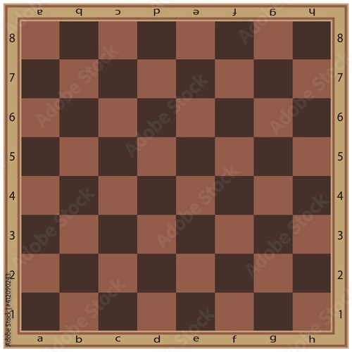 Chessboard or checkerboard isolated flat vector icon